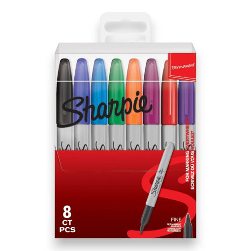 Picture of SHARPIE FINE MARKERS X8